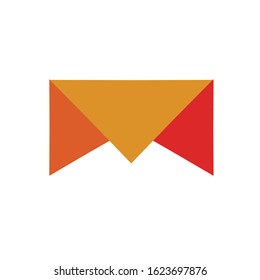 Letter M logo icon design template element