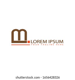 Letter M logo icon design template, business logo