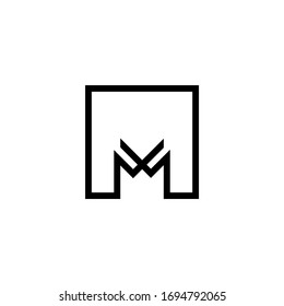 Letter M Logo Icon Design Template