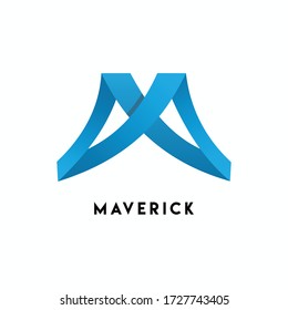 Buchstaben M Logo Symbol Design Vorlagenelemente.