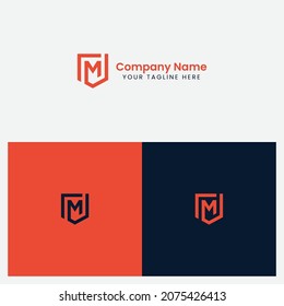 Letter M logo icon design vector template elements