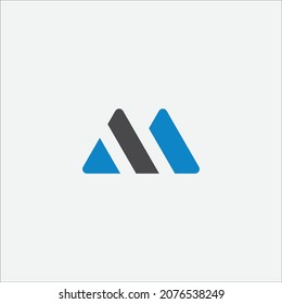 Letter M Logo Icon Design vector Template.