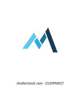 Letter M logo icon design template