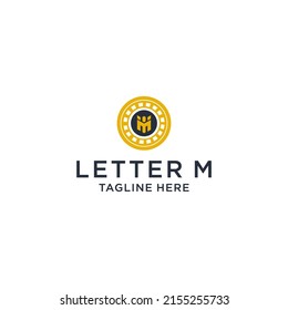 Letter m logo icon design 