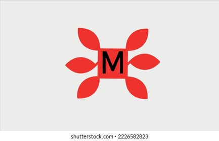 Letter M logo icon design template elements