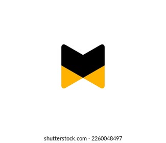 Letter M logo icon design template elements