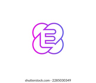 Elementos de la plantilla de diseño de iconos del logotipo M de la letra