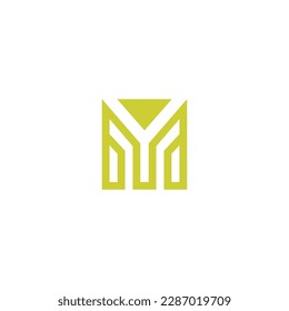 Letter M Logo Icon Design Template Element