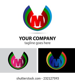 Letter M logo icon design template elementsÃ?Â symbol