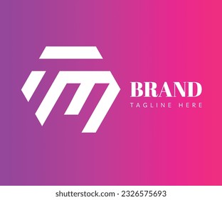 Letter M logo icon design template elements. Usable for Branding, Business and Technology Logos.
