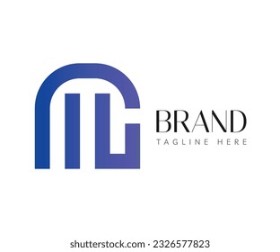 Elementos de la plantilla de diseño de iconos del logotipo M de la letra. Usable para marca, logotipos de negocios y tecnología.
