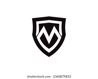 Design-Vorlagenelemente für das Logo des Buchstaben M