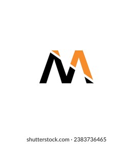 letter M logo, icon design template elements, letter MAV, letter MVA, MVA logo, V,M, A, M line logo design.M icon design template elements, M travel company logo.
