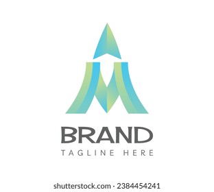 Letter M logo icon design template elements. Usable for Branding and Business Logos.
