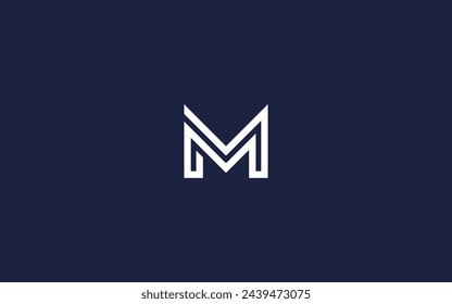 letra m logo icono diseño vector diseño plantilla inspiración