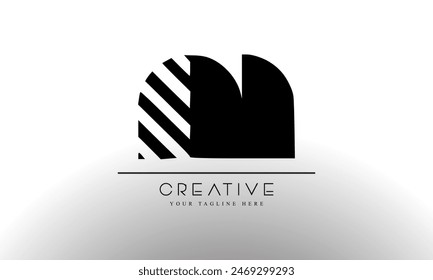 Letter M Logo Symbol Design Vorlage Elemente