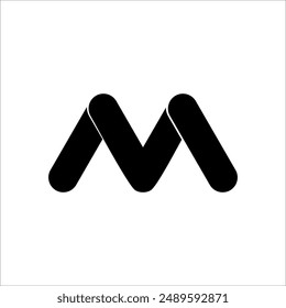 Letter M Logo Icon Design Element