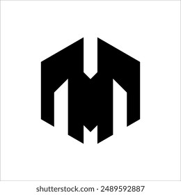 Letra M Icono De Logotipo Elemento De Diseño