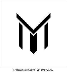 Letra M Icono De Logotipo Elemento De Diseño