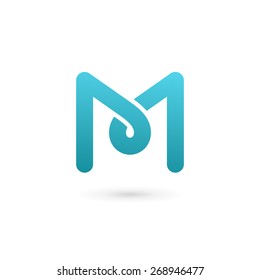 Letter M Logo Icon Design Template Elements
