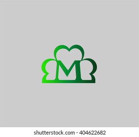 Letter M logo icon design template elements
