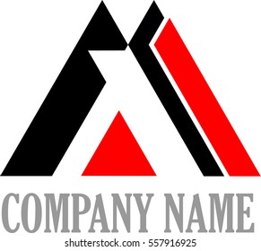 Letter M Logo Icon Design template element