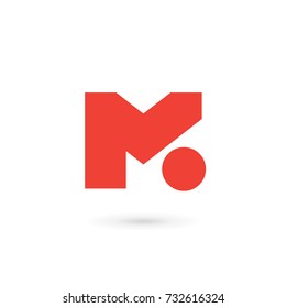 Letter M logo icon design template elements