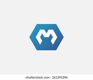 Letter M logo icon vector design