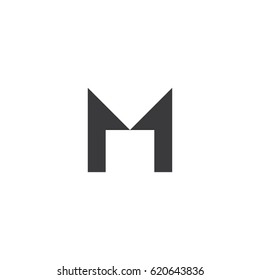 Letter M logo icon vector design template elements