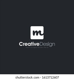 Letter M logo Initial M Design letter symbol business company vector icon