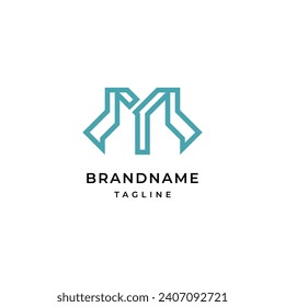 Letter M Logo or M Initials Modern Monogram Symbol Design Template