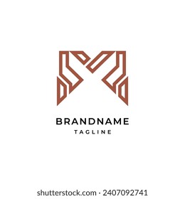 Letter M Logo or M Initials Modern Monogram Symbol Design Template