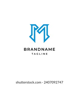 Letter M Logo or M Initials Modern Monogram Symbol Design Template