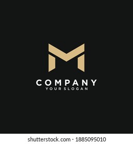 Letter m logo with modern concept Premium Vector part 5