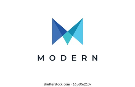 Letter M Logo Modern and Creative