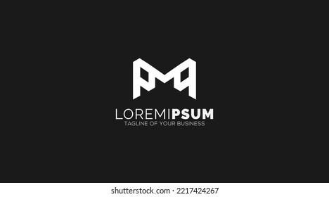 Letter M Logo  Modern and Creative design