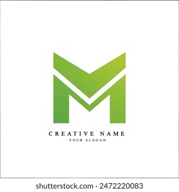 Letra M Logo - Un icono moderno para su marca