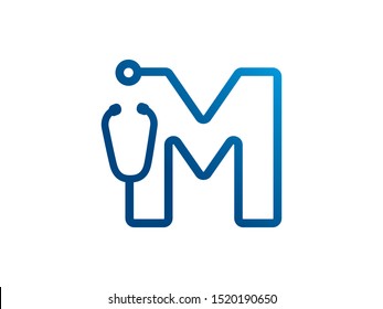 Letter M logo or symbol template design