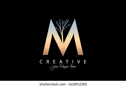 Letter M logo or symbol template design
