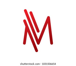 Letter M Logo Template Design Vector, Emblem, Design Concept, Creative Symbol, Icon