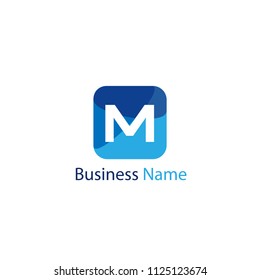 Letter M Logo Template Design