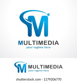 Letter M Logo Template Design Vector, Emblem, Concept Design, Creative Symbol, Icon