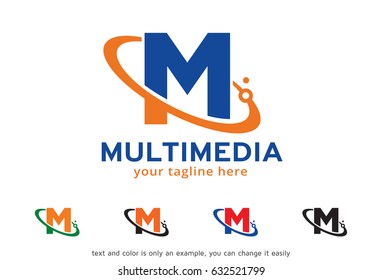 Letter M Logo Template Design Vector, Emblem, Design Concept, Creative Symbol, Icon
