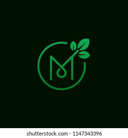 Letter M logo Template vector illustration