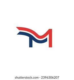 The letter 'M' logo with a unique tail is suitable for your brand