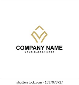 letter M logo vector