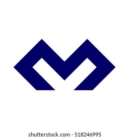 letter M logo vector