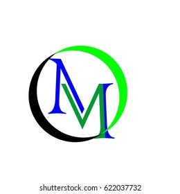 letter M logo vector