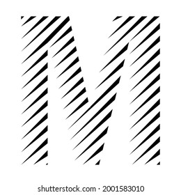Buchstabe M Logo, Vektorkunst. m Logo, Vektorgrafik.
