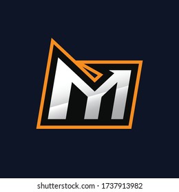 letter M logo vector design template